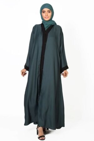 Pristine Green Abaya
